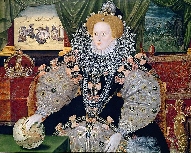 Elizabeth I foi a primeira a criar a moda dos cabelos ruivos